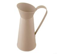 Mini vaso da caffè in stile wro e ufficio, in ferro, decorazione per composizioni floreali, caffè, rosa e bianco, rustico, per la casa (caffè)