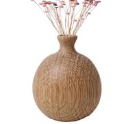 Mini vaso di legno - Vaso a forma di | Home Stand Ornament | Wooden Handicraft Figurine | Tavolo Flower Stand | Vasi in legno per decorazioni per la decorazione domestica