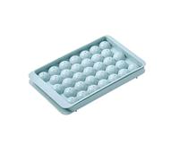 Mini vassoi for cubetti di ghiaccio Vassoio piccolo con coperchio, compatibile congelatore, rotondi(Blue)