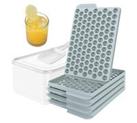 Mini vassoi per ghiaccio - Stampo per ghiaccio con coperchio | 104 griglie resistenti alla temperatura contenitore per raffreddare bevande, whisky, bourbon, riunioni di famiglia e feste