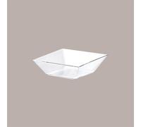 Mini Vassoio Vanity PS Trasparente, 70cc, 50 pezzi, Finger Food Monoporzione, Design Elegante e Raffinato