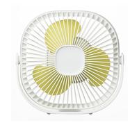 mini ventaglio manuale, Mini ventilatore da tavolo Ventilatore portatile USB piccolo a 3 velocità Presa USB Mini ventola di raffreddamento Ventola da tavolo silenziosa ruotabile a 360 °(White)