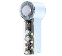 Mini Ventilateur, Conception Ergonomique, 10,6 X 4,6 Cm, Ventilateur Personnel Électrique À Affichage Numérique, VentilateurPortable Portable, Performance De Refroidissement Discrète, Pour Le Bureau