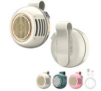 Mini ventilateur portable sans pales à pince silencieux, 5 vitesses