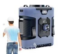 Mini-Ventilator - Stufenlos Verstellbarer - Waist Fan - 100-stufiger Ventilator | Tragbare Klimaanlage Für Arbeit, Bau, Sport, Rucksackreisen, Schreibtisch Und Zuhause | Kompakte, Wiederaufladbare
