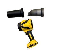 Mini ventilatore a batteria e aspirapolvere portatile 2 in 1, compatibile con batteria Dewalt 20 V (senza batteria), aspirapolvere portatile senza spazzole con 2 ugelli per auto, casa, ufficio, cucina