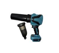 Mini ventilatore a batteria e aspirapolvere portatile 2 in 1, compatibile con batteria Makita 18 V (senza batteria), aspirapolvere portatile senza spazzole con 2 ugelli per auto, casa, ufficio, cucina