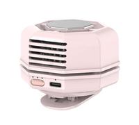 Mini Ventilatore a Clip | 3 Velocità Mani Libere Rotazione 360 Gradi | Ventilatore Elettrico Silenzioso Mini Senza Pale,Per Viaggi Ufficio Biblioteca Pendolarismo Picnic Campeggio Escursionismo Concer