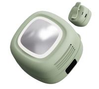 Mini Ventilatore A Clip Ricaricabile Display Digitale Silenzioso