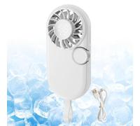 Mini Ventilatore A Mano 5 Velocità con Cordino e Basso Rumore