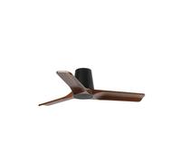 Mini Ventilatore A Soffitto Con Telecomando Heywood Tub 90Cm Nero DC Ventilatore [EEK: Inaditato]