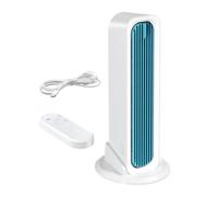 Mini Ventilatore a Torre Portatile Oscillante Silenzioso Senza Pale