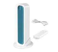 Mini Ventilatore a Torre Portatile Oscillante Silenzioso Senza Pale