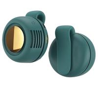 Mini ventilatore con clip da cintura, piccolo ventilatore con clip a vortice, ventilatore da cintura, mini ventilatore portatile ricaricabile senza pale, mini ventilatore con cintura regolabile a 3 ve