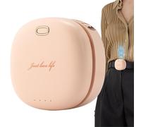 Mini ventilatore con clip, portatile, ricaricabile, a 3 velocità, 2000 mAh, ventilatore di raffreddamento per vita e collo a mani libere, circolatore d'aria personale senza pale, dispositivo di
