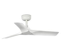 Mini Ventilatore con Telecomando Hey Bianco 90cm Dc Ventola Silenzioso Piatto [EEK: Non valutato]