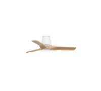 Mini Ventilatore da Soffitto con Telecomando Heywood Tub 90cm Bianco Dc [EEK: Non valutato]