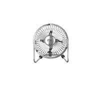 Mini ventilatore da tavolo EDM 20 W 10 cm cromato