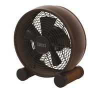Mini Ventilatore da Tavolo Lucci Breeze Table Bronzo 2 Livelli Ufficio Comodino [EEK: Non valutato]