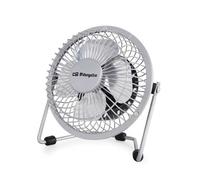 Mini ventilatore da tavolo Orbegozo PW 1025 - Potente e silenzioso - Connessione USB 2 in 1 - Pale in metallo da 10 cm