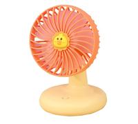 Mini ventilatore da tavolo portatile ultra silenzioso con filtro di sicurezza, circolatore d'aria grandangolare a 4 velocità, per casa, ufficio e uso esterno, ventilatore compatto da tavolo
