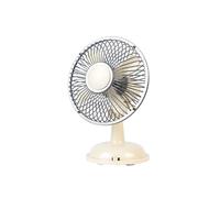 Mini Ventilatore Da Tavolo Ricaricabile USB Ventola Silenziosa Mod. Vintage