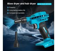 Mini ventilatore d'aria portatile Pistola ad aria elettrica portatile Pistola ad aria elettrica multifunzionale per la rimozione della polvere