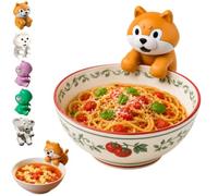 Mini ventilatore di raffreddamento a clip per tazza e ciotola, simpatico gatto cane animale ventilatore refrigeratore per caffè, mini ventola di raffreddamento per alimenti, ventole portatili da