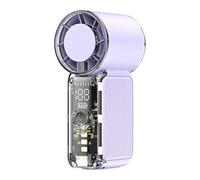 Mini ventilatore di raffreddamento, portatile, ricaricabile, portatile, per casa, ufficio, camera da , scrivania, interni, viaggi, giardino, aula e la casa