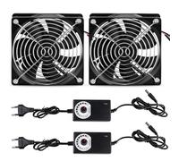 Mini ventilatore di scarico da 120 mm, DC12 V, mini ventilatore di aspirazione 2750 rpm, ventola assiale, 12 V, velocità regolabile, ventilatore di alimentazione per tenda da giardino, barbecue fai da