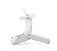 Mini Ventilatore Elettrico Pieghevole Compatto con Torcia Portatile Ventola di R [EEK: A]