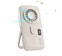 Mini Ventilatore Nebulizzatore - Dispositivo Di Raffreddamento Portatile Ultrasottile A Batteria Con Display Digitale, Design Leggero E Compatto, Funzione Personale E Di Circolazione 'aria, Funzio