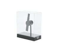 Mini ventilatore olografico 3D portatile, 18 cm con copertura da tavolo - Display olografico for decorazioni natalizie, proiettore pubblicitario per le aziende