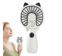 Mini Ventilatore Palmare - Mini Ventilatore Operato | Ventilatore Pratico Personale | MINI Hand Tend Ventilatore USB Ricaricabile | Ventilatore A Mano Silenzioso Compatto Dimensioni Tasca Per