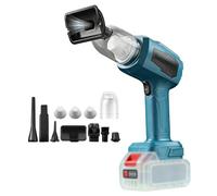 Mini ventilatore per batteria Makita da 18 V, senza fili, mini soffiatore a secco, soffiatore a secco, senza spazzole, per PC, auto, divano (senza batteria)