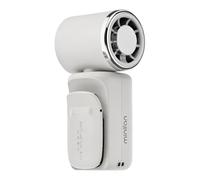 Mini ventilatore portatile a clip, 3000 mAh, 5 velocità, con display a LED, adatto per esterni, viaggi, ufficio, perfetto per gli appassionati di attività all'aperto, impiegati e viaggiatori