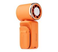 Mini ventilatore portatile a clip, 3000 mAh, 5 velocità, con display a LED, adatto per esterni, viaggi, ufficio, perfetto per gli appassionati di attività all'aperto, impiegati e viaggiatori