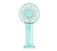 Mini Ventilatore Portatile a Vento Forte, Desktop Portatile Ricaricabile Silenzioso per Il Raffreddamento di Piccole Tasche dell'ufficio degli Studenti