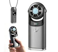 Mini ventilatore portatile con piastra di raffreddamento, ventilatore portatile tascabile, ventilatore turbo da 17500 giri/min, controllo joystick e raffreddamento a ghiaccio, piccolo ventilatore