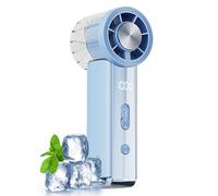 Mini Ventilatore Portatile, Display Digitale Tascabile Regolabile - Ventilatore a mano Personale | Per Viaggi Scuola Apprendisti Studenti Ragazzi Ragazze Adolescenti Adulti