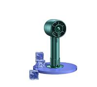 Mini Ventilatore Portatile Eolico Super Silenzioso Ricaricabile USB Tascabile Esterno Vento Forte(Green Standard)
