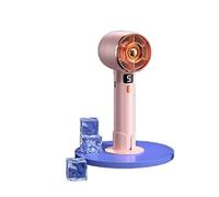 Mini Ventilatore Portatile Eolico Super Silenzioso Ricaricabile USB Tascabile Esterno Vento Forte(Pink Top version)