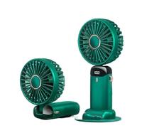 Mini Ventilatore Portatile, Mini Ventilatore Portatile 1000mAh Ventilatore Portatile Pieghevole da Appendere al Collo, Ventilatore Portatile(Verde)