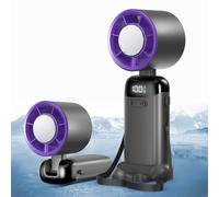 mini ventilatore portatile ricaricabile 5 velocità Turbo ventilatore usb da