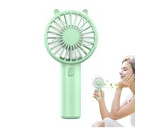 Mini ventilatore portatile, ricaricabile, silenzioso e forte | Ventilatore elettrico tascabile per viaggi, raffreddamento per casa, concerti, trucco, estate per la famiglia