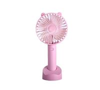 Mini ventilatore portatile ricaricabile tramite USB. Ricarica silenziosa for ufficio, vento forte