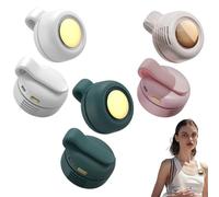 Mini Ventilatore Portatile Silenzioso Senza Lama, Raffreddamento A Mani Libere For Vita E Collo, Design A Clip, Compatto E Portatile For Vari Scenari Di Raffreddamento(Abc)