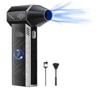 Mini ventilatore portatile Turbo Jet - 150000 giri/min. Potente spolverino ad aria compressa for asciugatrice for auto/PC/soffiatore for condotti industriali domestici