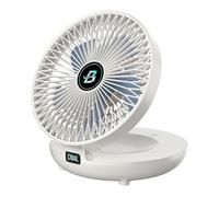 Mini ventilatore portatile, Ventilatore USB, Mini USB Ventilatore Silenzioso, Ventilatore da tavolo Regolabile 3 Velocità Ventilatore da Tavolo con Copriventola Rimovibile, Rotazione 360° | AIRCOLIO