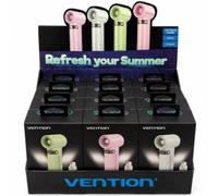 Mini Ventilatore Portatile Vention PBE 11,1Wh 17000RPM 100 Velocità USB-C Batteria 3000mAh LED